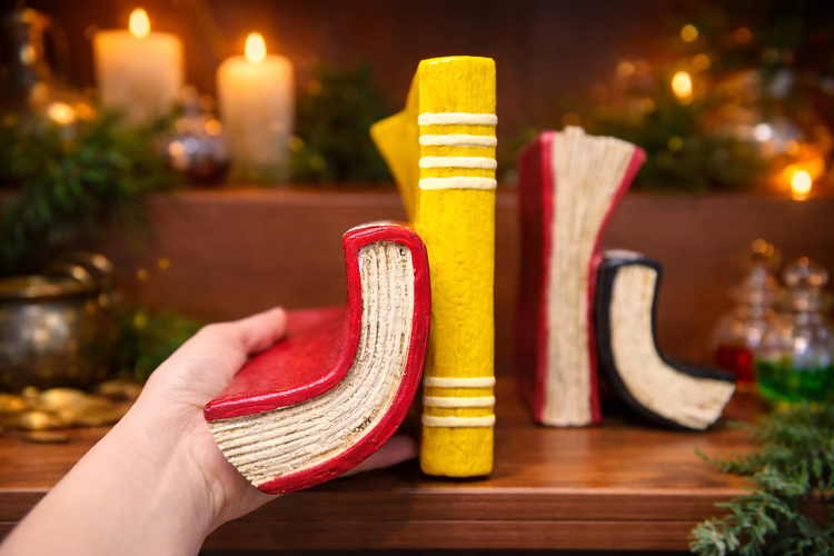 هولدر کتاب - طرح کتاب های باستانی