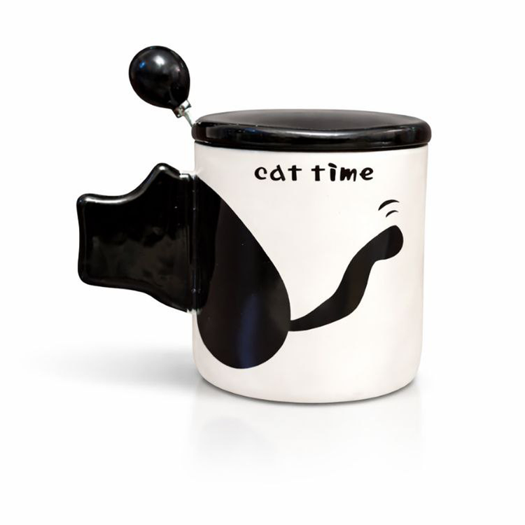 ماگ طرح گربه و بمب