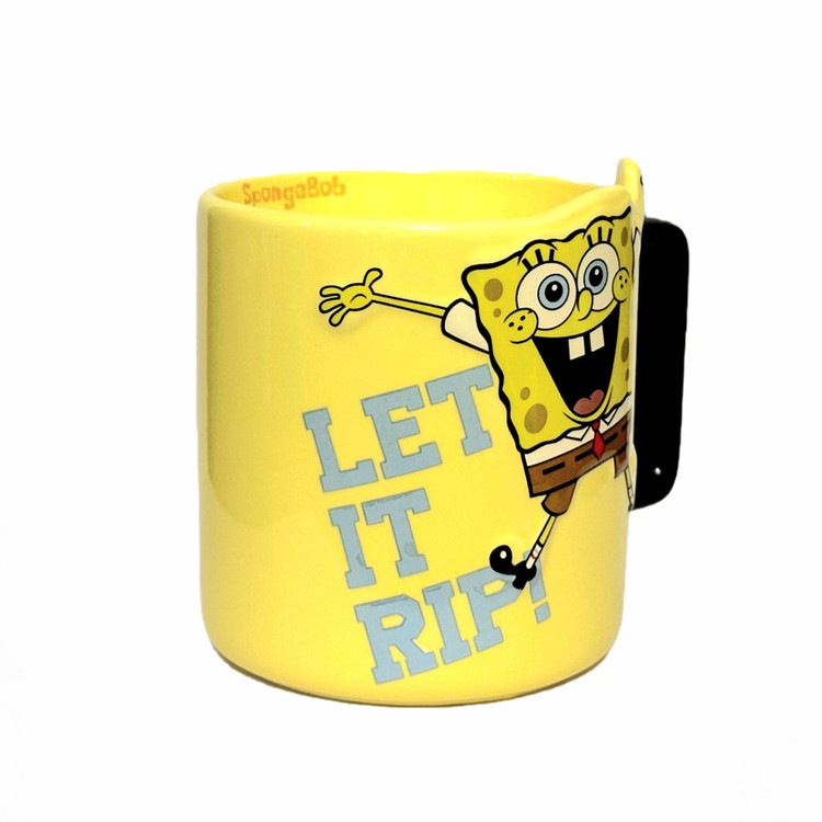 ماگ با طرح باب اسفنجی